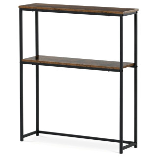 Konzolový stolík, 70cm, MDF, staré drevo, CT-G1082 OLW