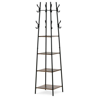 Vešiak stojanový, 170cm, MDF, staré drevo, GD-170 OLW