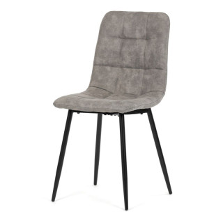 Stolička, sivá, látka vintage, CT-281 GREY3