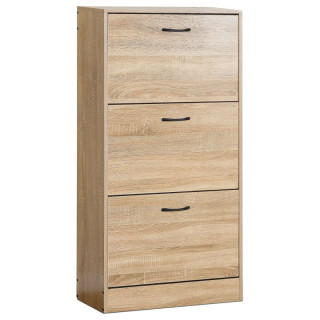 Botník, 60cm, MDF, dub, ABO-G1016 OAK