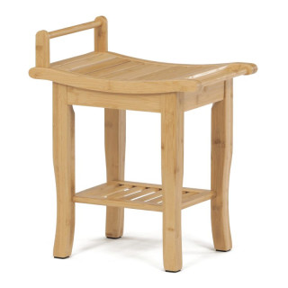Taburet, 28cm, bambus, prírodný, DR-B063 NAT