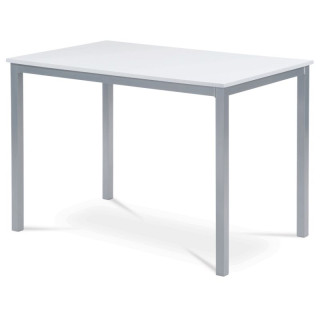 Jedálenský stôl 110x70cm, MDF, biela, GDT-202 WT