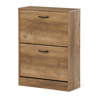 Botník, 60cm, MDF, hnedý, ABO-G1014 ELM