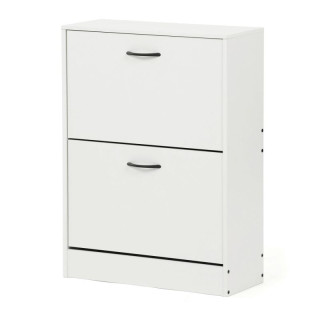 Botník, 60cm, MDF, biely, ABO-G1014 WT