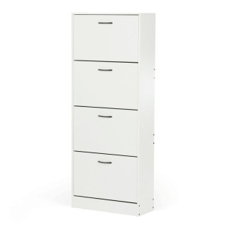 Botník, 60cm, MDF, biely, ABO-G1018 WT