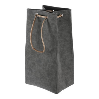 Kôš látkový, skladací, sťahovací, sivý, DT3005 GREY