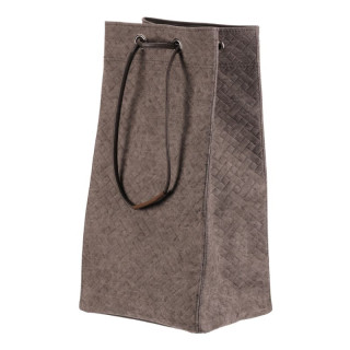 Kôš na prádlo, látkový, sťahovací, sivá farba, DT3011 GREY-L