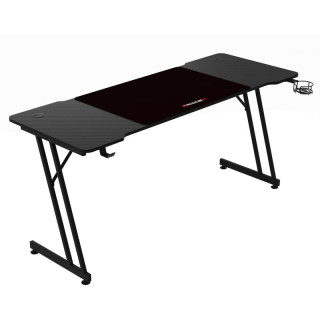 Herný stôl 160x60cm, melamín, carbon, LT-H1106 BK