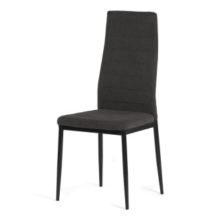 Jedálenská stolička, sivá látka, DCL-V5031 GREY2