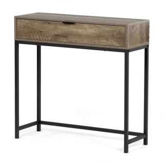 Konzolový stolík 80cm, MDF, sivý dub, CT-G1077 GREY