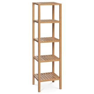 Regál, 37cm, masív, bambus, DR-011-3