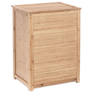 Kôš na prádlo, 71cm, masív, bambus, prírodný, DR-030
