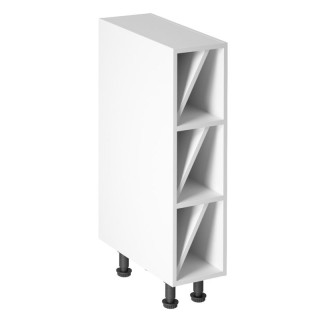 Spodná skrinka otvorená, 20cm, biela, PROVANCE D20W