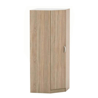 Rohová skriňa, 90cm, kombinovaná, dub sonoma, BETTY 2, BE02-016-00