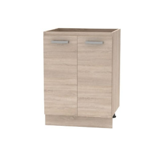 Spodná skrinka, 60cm, dub sonoma, NOVA PLUS NOPL-057-0S