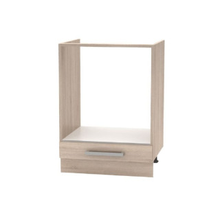 Sporáková skrinka, 60cm, dub sonoma, NOVA PLUS NOPL-059-0S