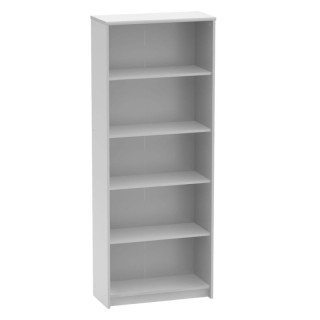 Kancelársky regál, 72cm, biely, JOHAN 2 NEW 04