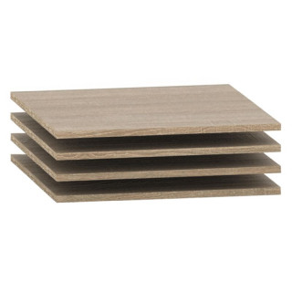 Police do skrine, 54x29cm, dub sonoma, TEMPO ASISTENT NEW 037-00