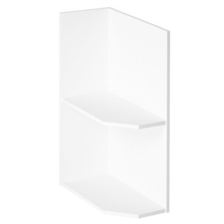 Spodná skrinka otvorená, 25cm, biela, ľavá, AURORA D25PZ