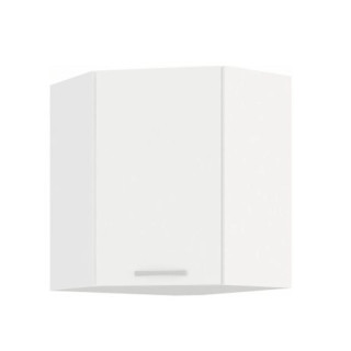 Horná skrinka rohová, 58cm, biela, SPLIT 58x58 GN-72 1F