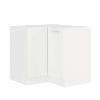 Spodná skrinka rohová, 83cm, biela, SPLIT 89x89 DN 1F BB