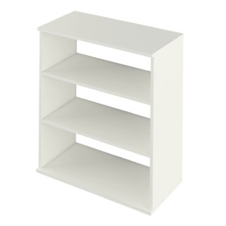 Regál, 70cm, biely, RESITA TYP 4