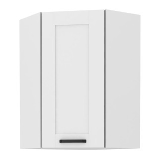Horná skrinka rohová, 58cm, biela, LULA 58x58 GN-90 1F