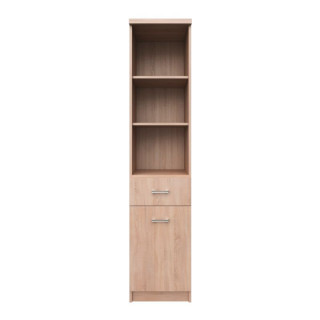 Regál, 40cm, dub sonoma, TOPTY TYP 33 1D1S