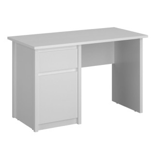 PC stôl, 120x59cm, biely, ERODIN 1D1S