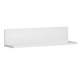 Polica, 87cm, biela, ERODIN