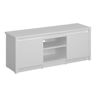 Kondela TV stolík, 125cm, biely, ERODIN 2D