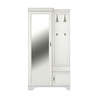 Predsieňová zostava, 115cm, alpská biela, ľavá, KENTAK PPK110L