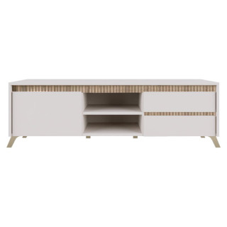 TV stolík, 155cm, kašmír, dub sonoma, LONGY RTV1K2So