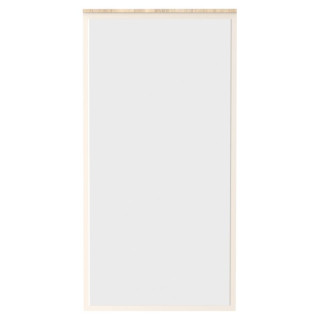 Zrkadlo, 63x125cm, dub sonoma, kašmír, VERTIO LUS63