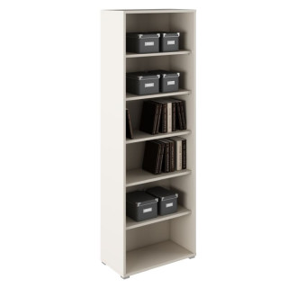 Vysoký regál, 75cm, kašmír, RIOMA NEW TYP 01