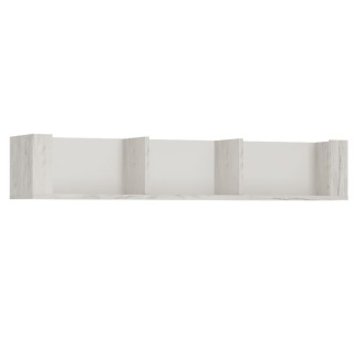 Polica ANGEL typ 61, biela craft