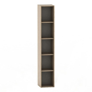 Regál, 30cm, 4 policový, dub sonoma, TEMPO ASISTENT NEW 009