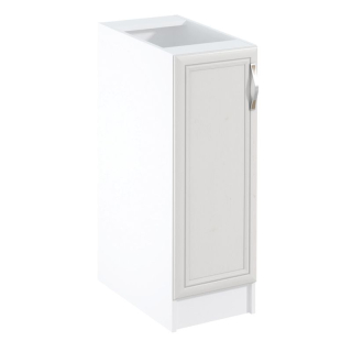 Spodná skrinka, 30cm, biela, sosna Andersen, ľavá, SICILIA D30