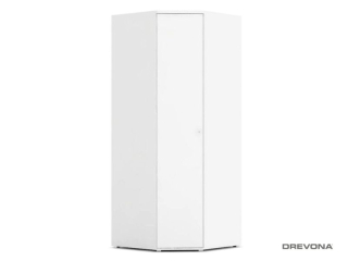 Drevona, Skriňa, REA AMY 32/225, rohová, biela