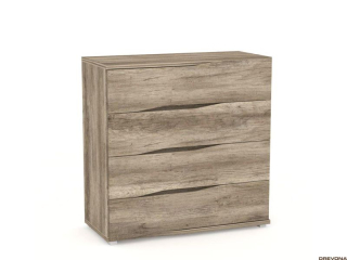 Drevona, Komoda, REA WAVE 3, dub canyon