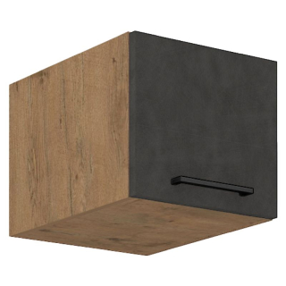 Horná skrinka, 40cm, sivá, dub lancelot, VEGA 40 NAGU-36 1F