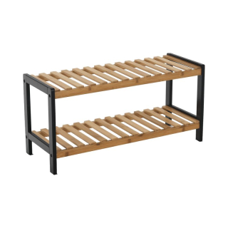 Botník, 70cm, prírodný, čierny, KONTRE