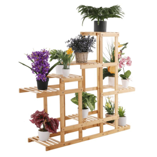 Regál, 103cm, viacúčelový, prírodný, TABIA