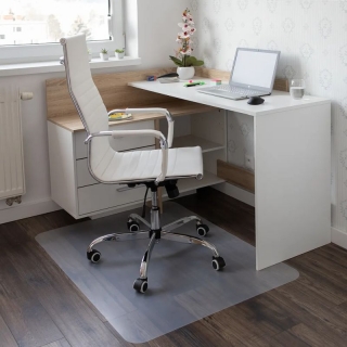 Ochranná podložka pod stoličku, transparentná, 140x100 cm, 0, 5 mm, ELLIE NEW TYP 3