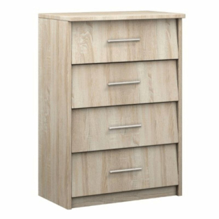 Botník, 60cm, 4-radový, dub sonoma, NARIO TYP 1