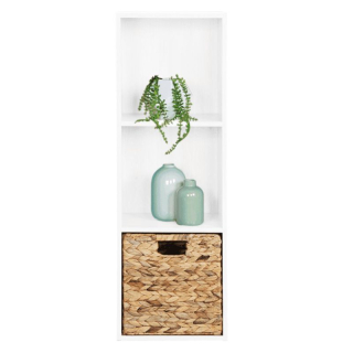 Regál, 30cm, biely, SVION