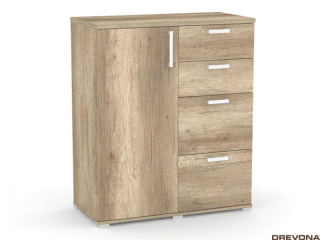 Drevona, Komoda REA OTTAWA UP 1, dub canyon