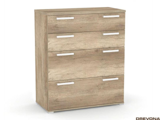 Drevona, Komoda REA OTTAWA UP 2, dub canyon