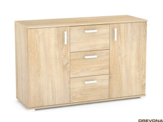 Drevona, Komoda, REA SISA 4, dub bardolino
