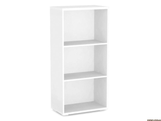 Drevona, Regál, REA STORE, 60 x 124, biela